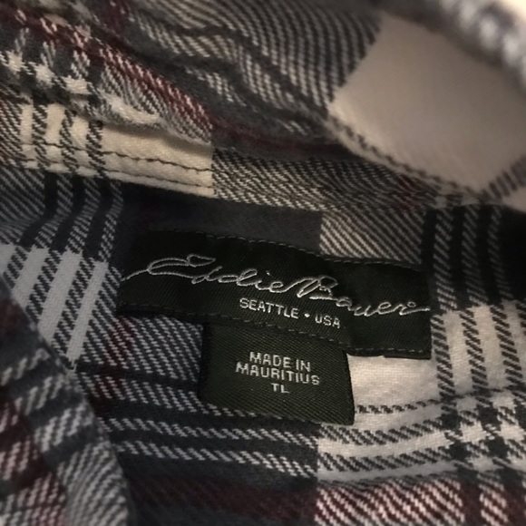 eddie bauer flannel - Picture 3 of 3